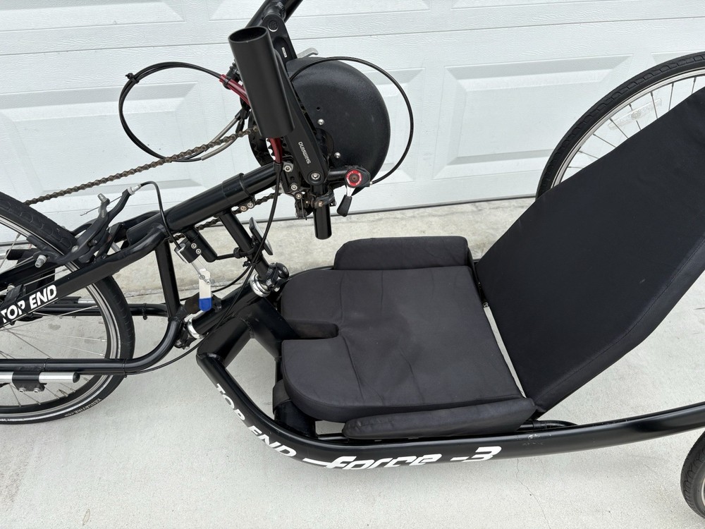 Invacare Top End Force 3 handcycle 27 speeds.