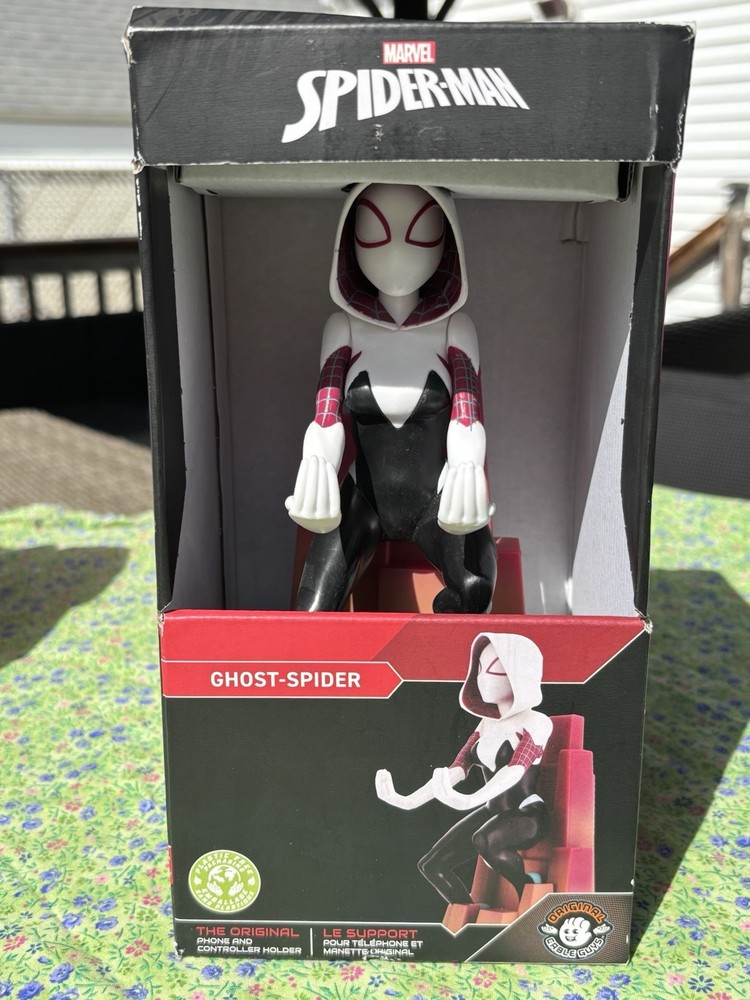 Marvel Spider-Man Ghost-Spider/Spider-Gwen  Phone & Controller Holder,  8.5"