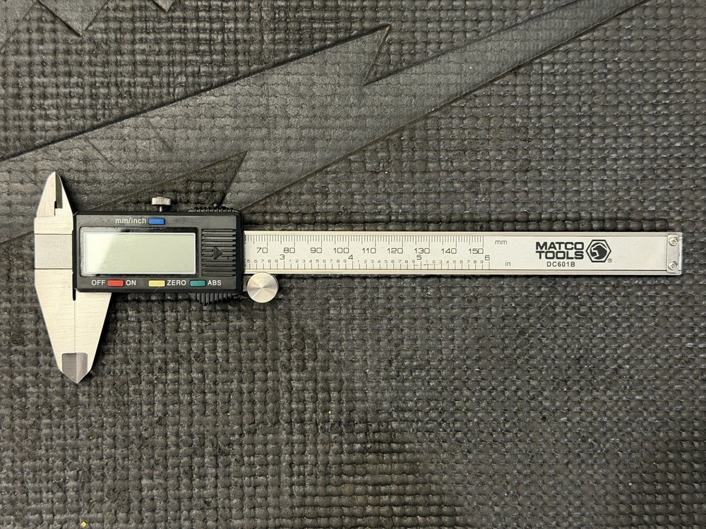 Matco Tools Digital Caliper 0-6" / 0-150mm Hard Case - DC601B