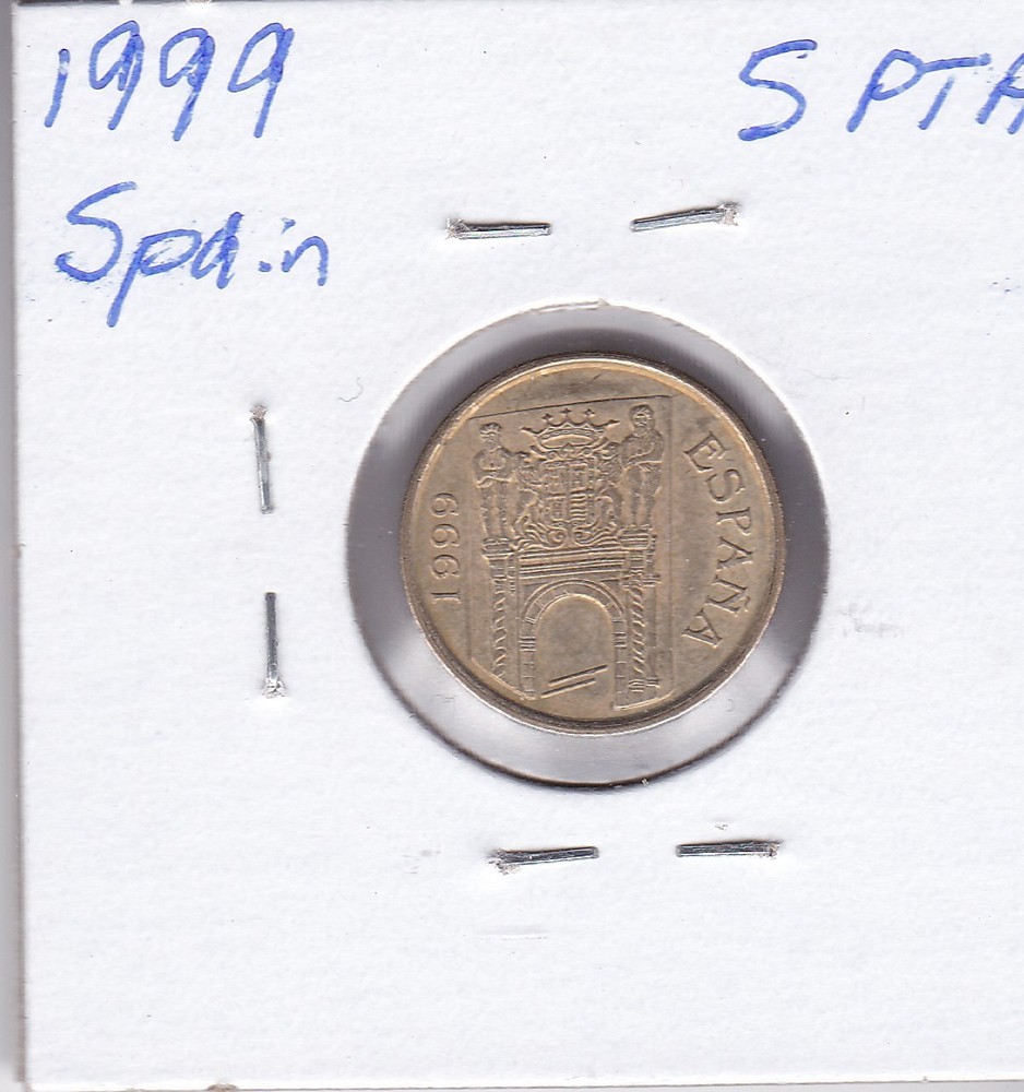 1999 Spain 5 Pesetas