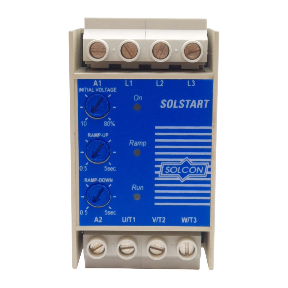 Solcon 8-480-8-S Solstart 8 Harsh Environment Analog Soft Starter, 8A 480VAC