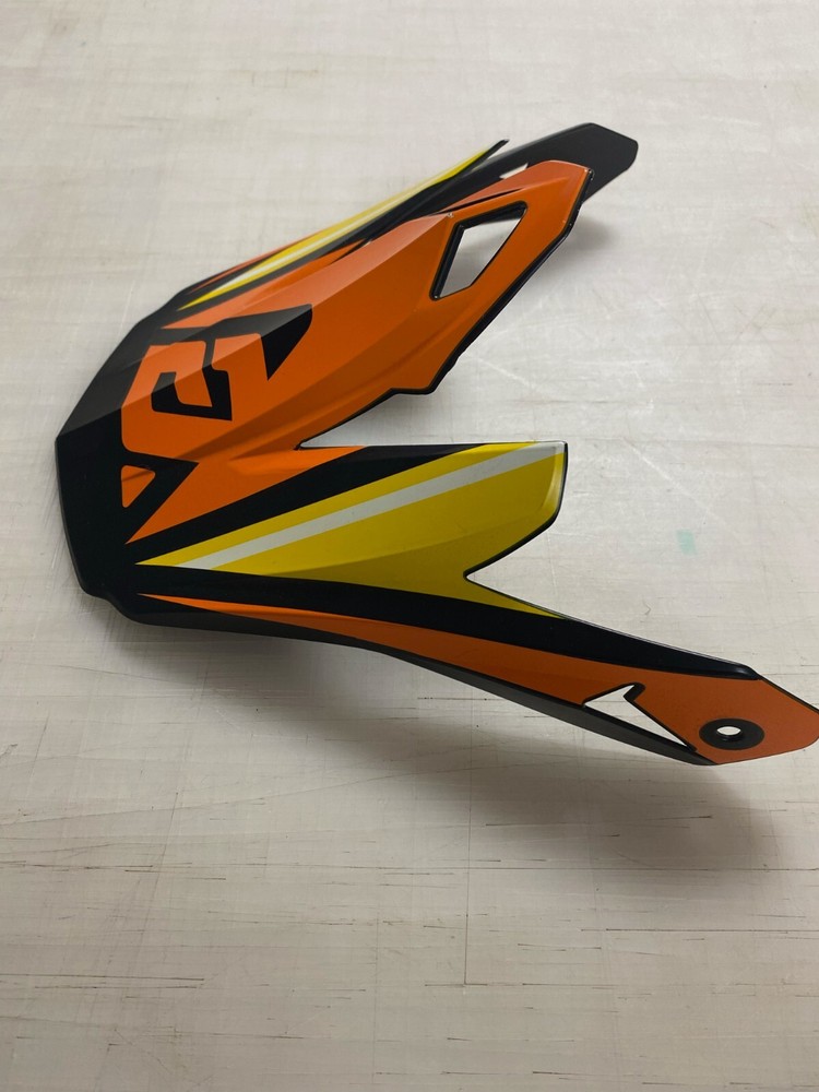 Answer Racing AR5 KORZA Black / Orange / Yellow Replacement Helmet Visor