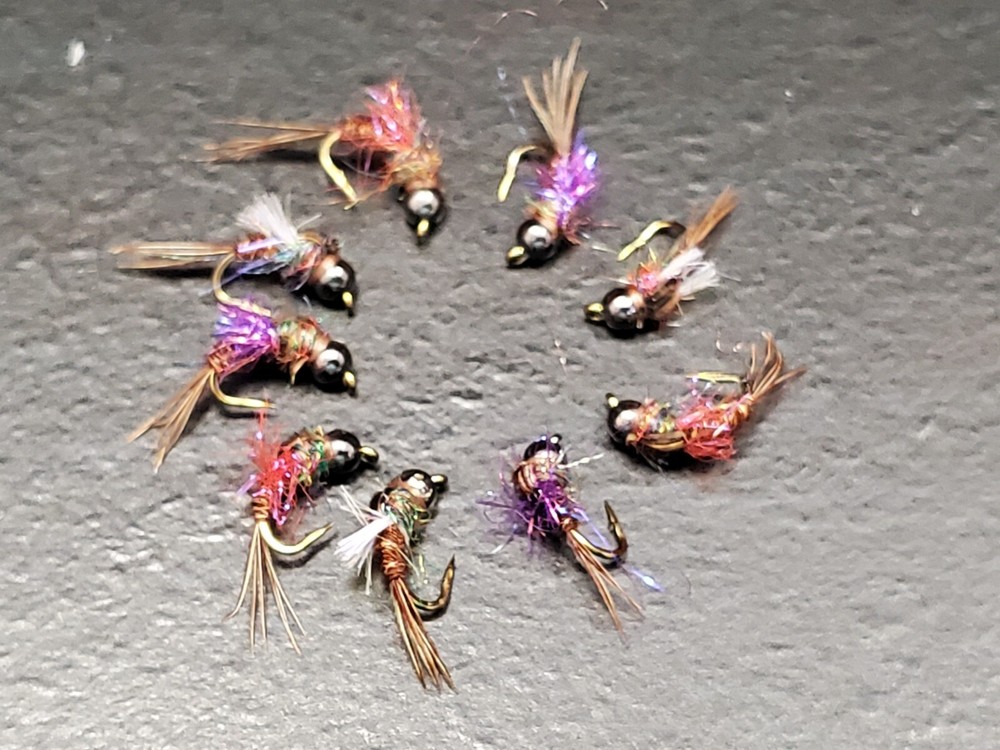 Tungsten Bead Head Trigger Nymph, Bead Head Nymph, Custom Bead Head Nymph