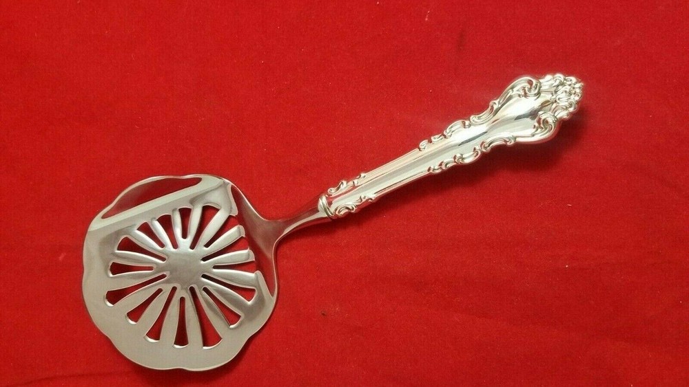 Spanish Baroque Reed & Barton Sterling Handle Custom Made Tomato  Server