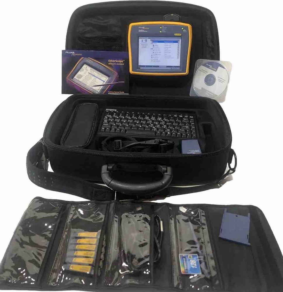 Fluke Networks EtherScope Series I Network Assistant w/ LAN WLAN & ITO Opts