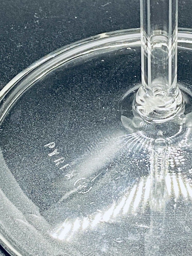 Vintage PYREX Percolator - 6- 9 Cup 7759 - Missing Metal Strainer