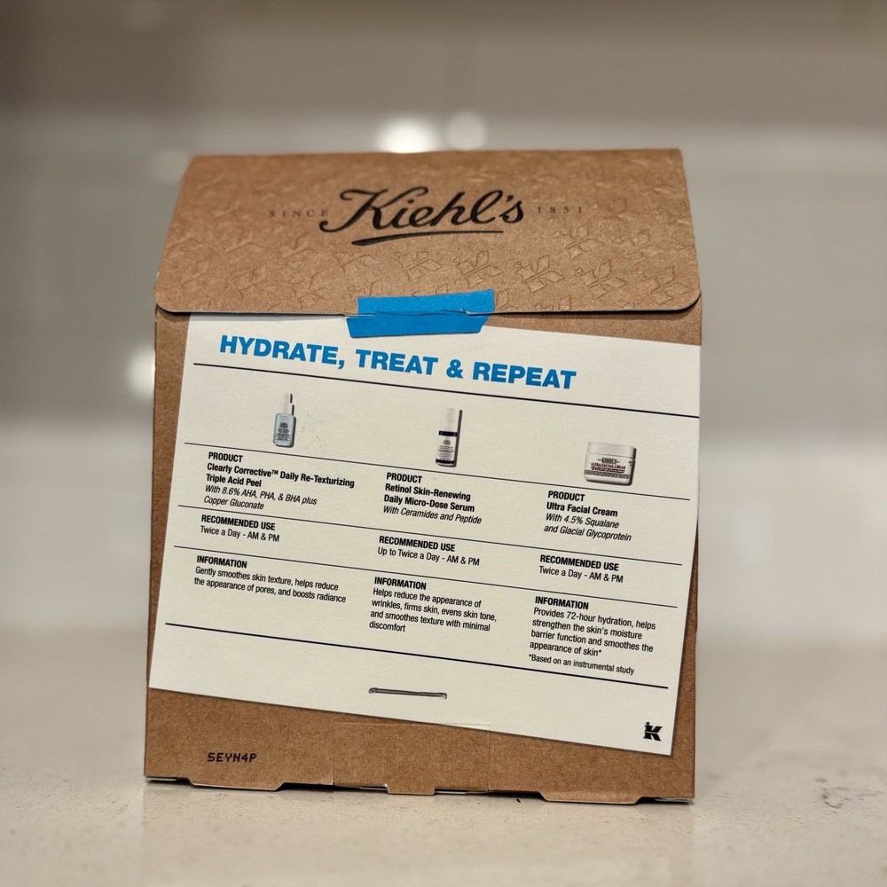 Kiehl's Hydrate, Treat, & Repeat Gift Set