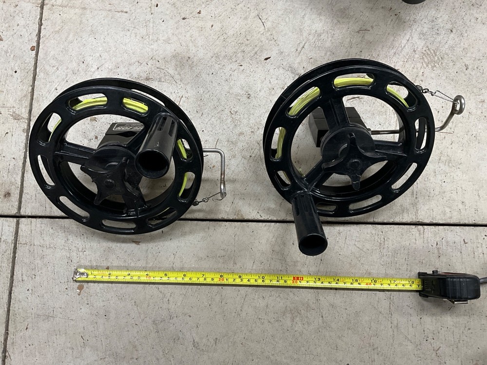 Big Jon Trolling Reels (2), nice shape, for planer board trolling