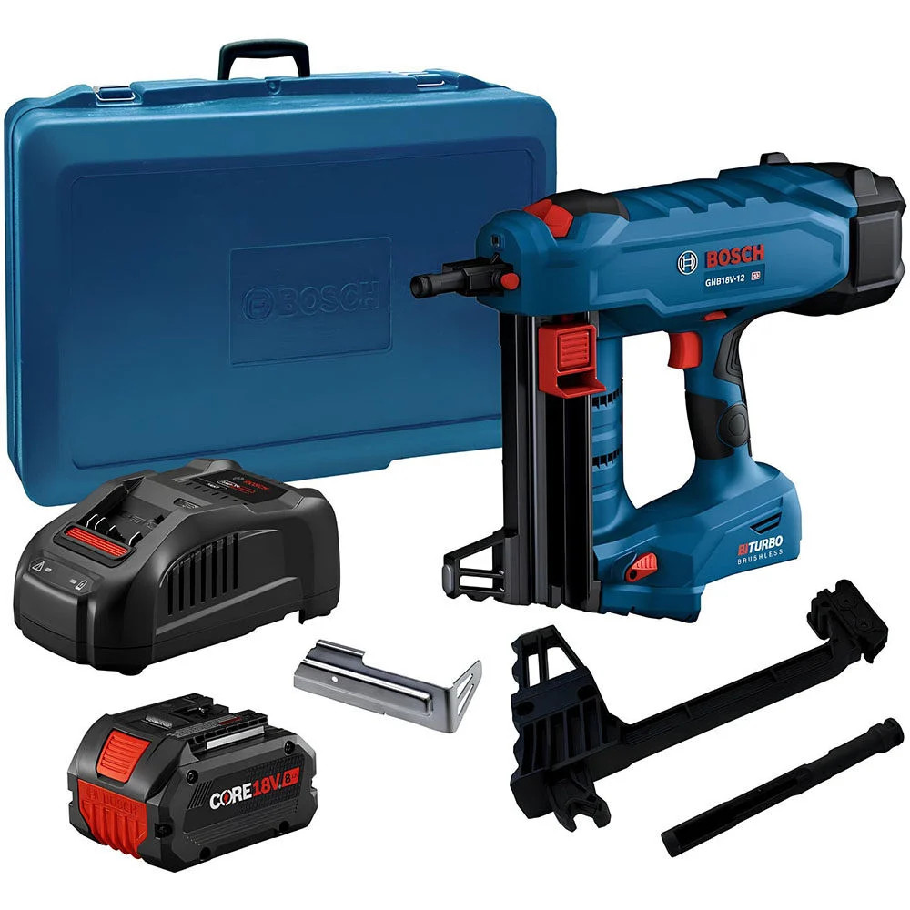 Bosch 18V Concrete Nailer Kit, Refurbished