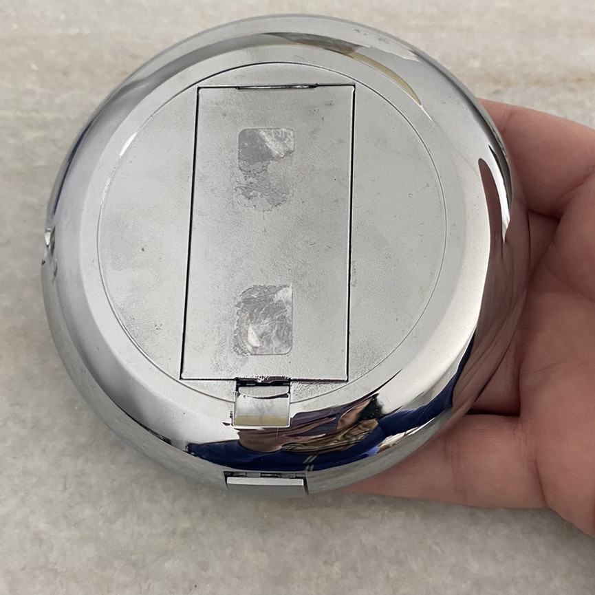 Swarovski Crystal Light Up Compact Mirror Magnification Double Sided