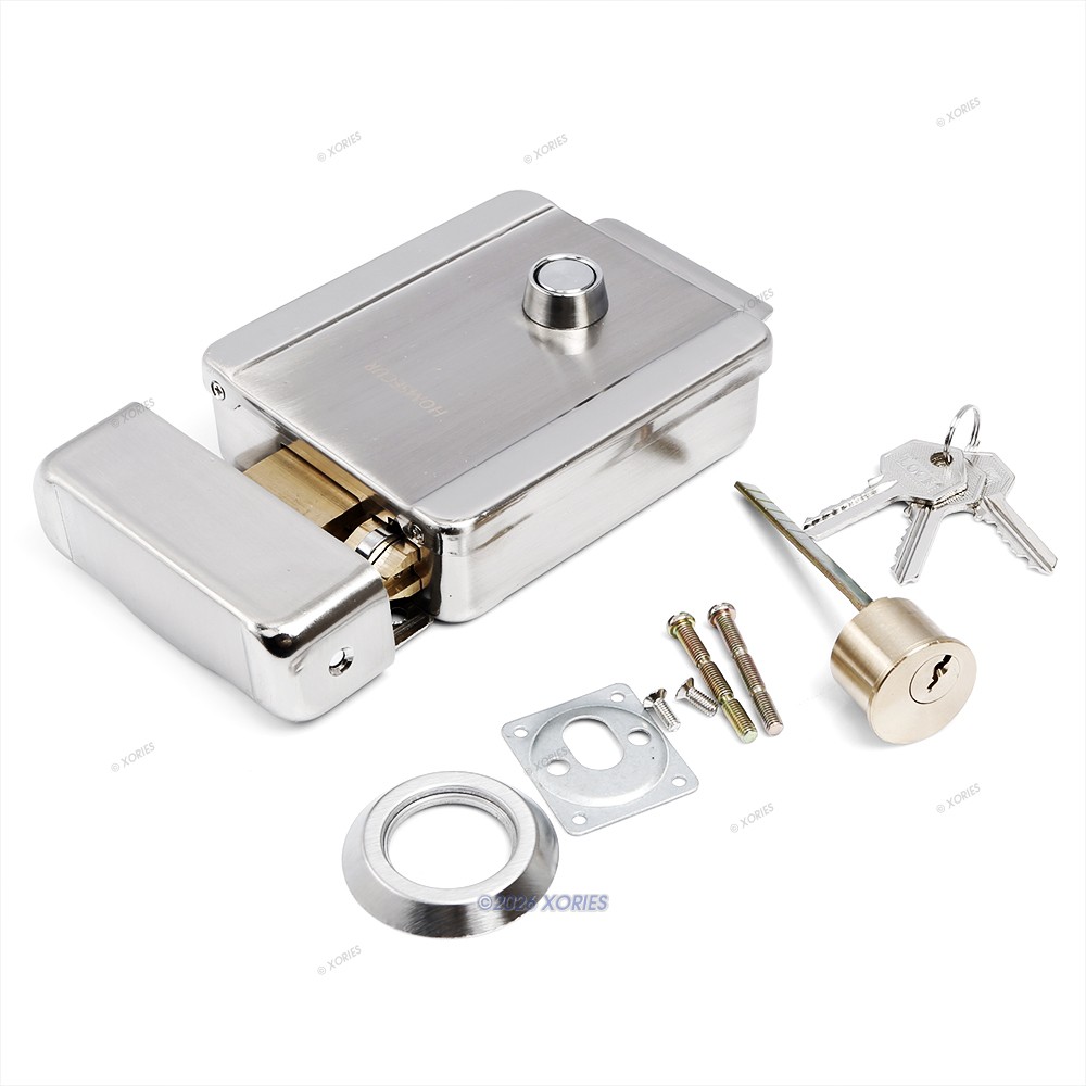 Fingerprint And RFID Card Door Access Control System With Lock + Siren