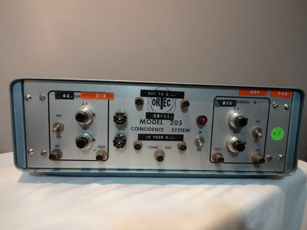 ORTEC MODEL 205 COINCIDENCE SYSTEM