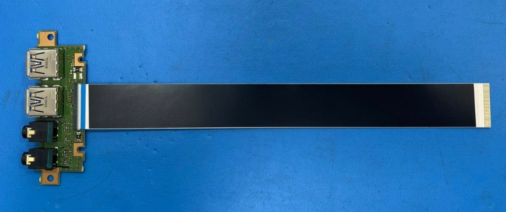 FUJITSU LIFEBOOK E554 AUDIO USB 3.0 PCB BOARD PLUS CABLE RIBBON