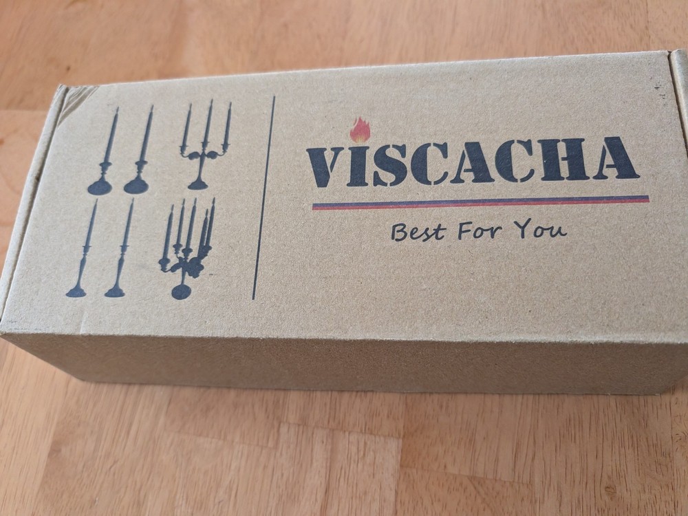 Viscacha Metal Candelabra – Preowned – Excellent Condition!
