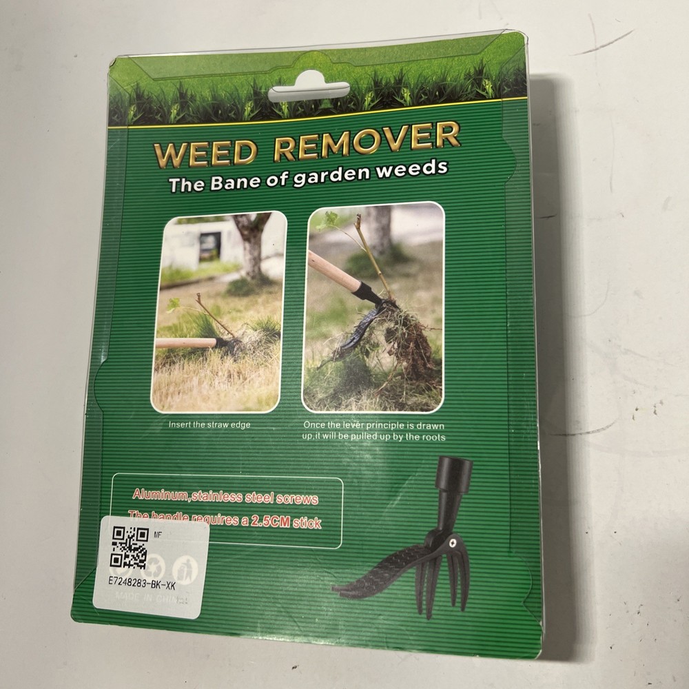 Weeder Puller Stand Up Weed Tool Handle Claw Garden Outdoor Root Remover Killer