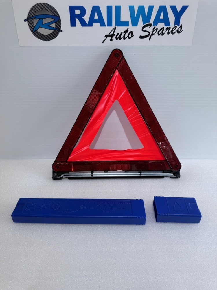 BMW Warning Triangle E60 E61 E87 E90 E91 Blue Container 1095457 71601095457 B...