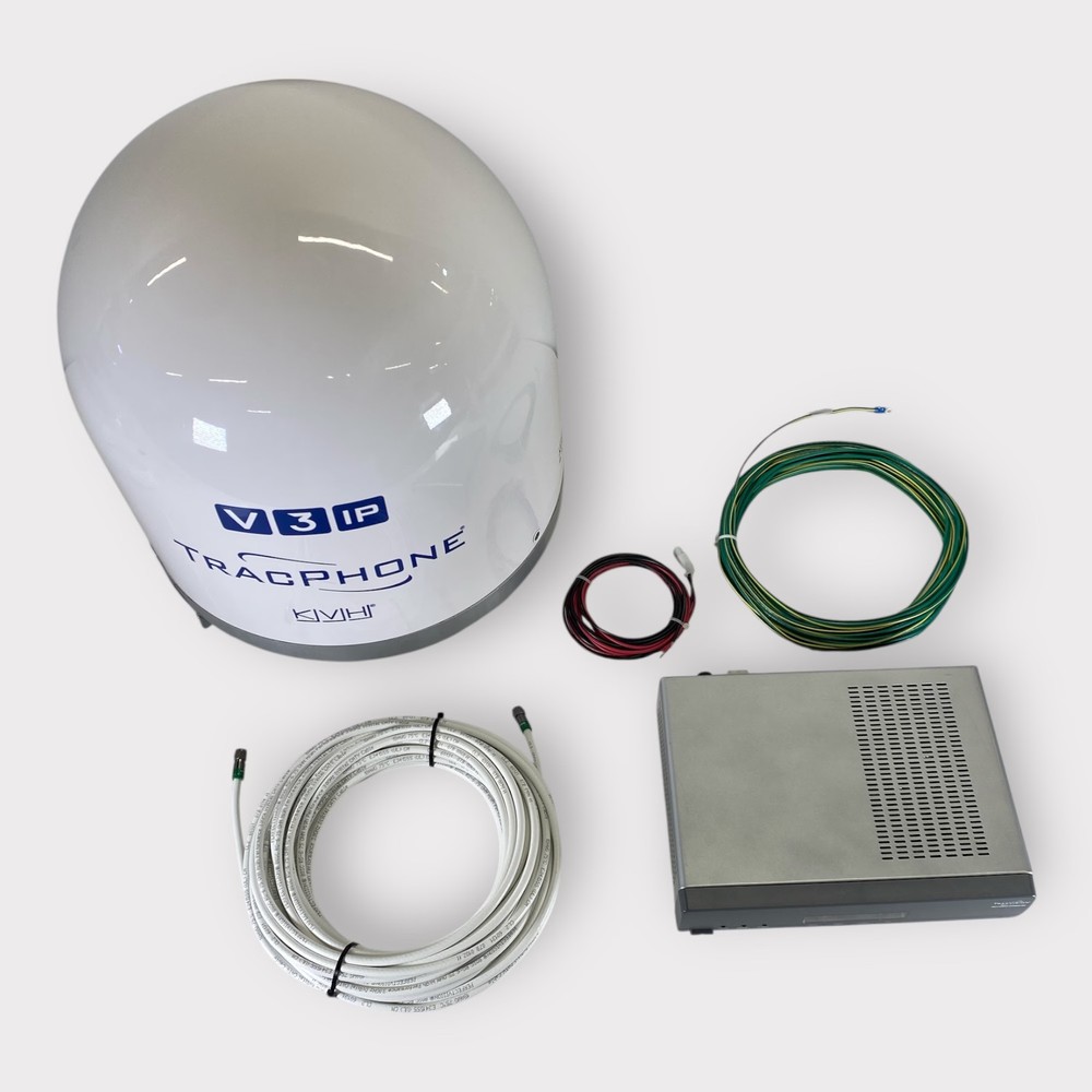 KVH Tracvision M3dx “Grab and Go” Replacement Unit Fully Tested Working!!