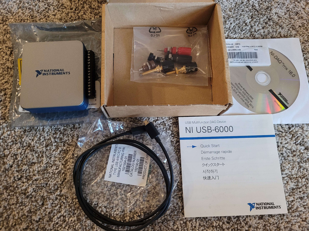 National Instruments NI USB-6000 Multifunction DAQ I/O Device