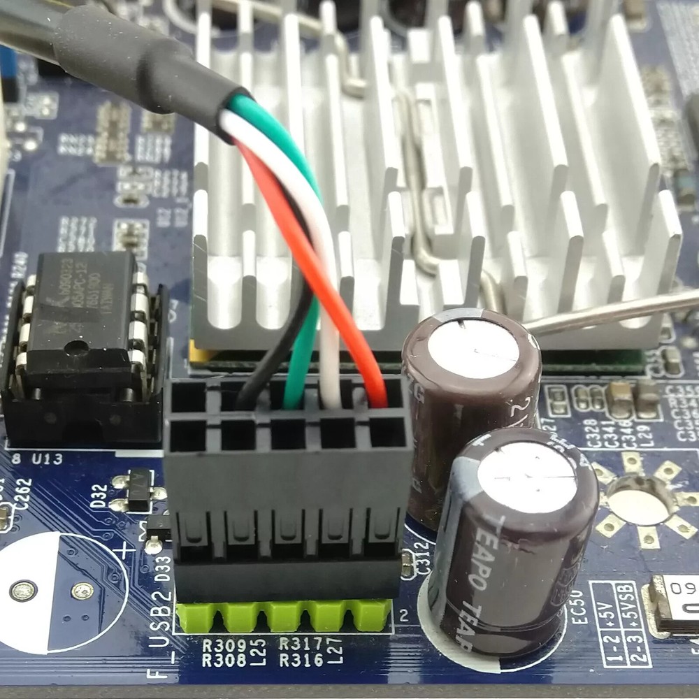 USB Bluetooth Cable Replacement Small 4pin to 9pin Header for PCIe WiFi Adapter