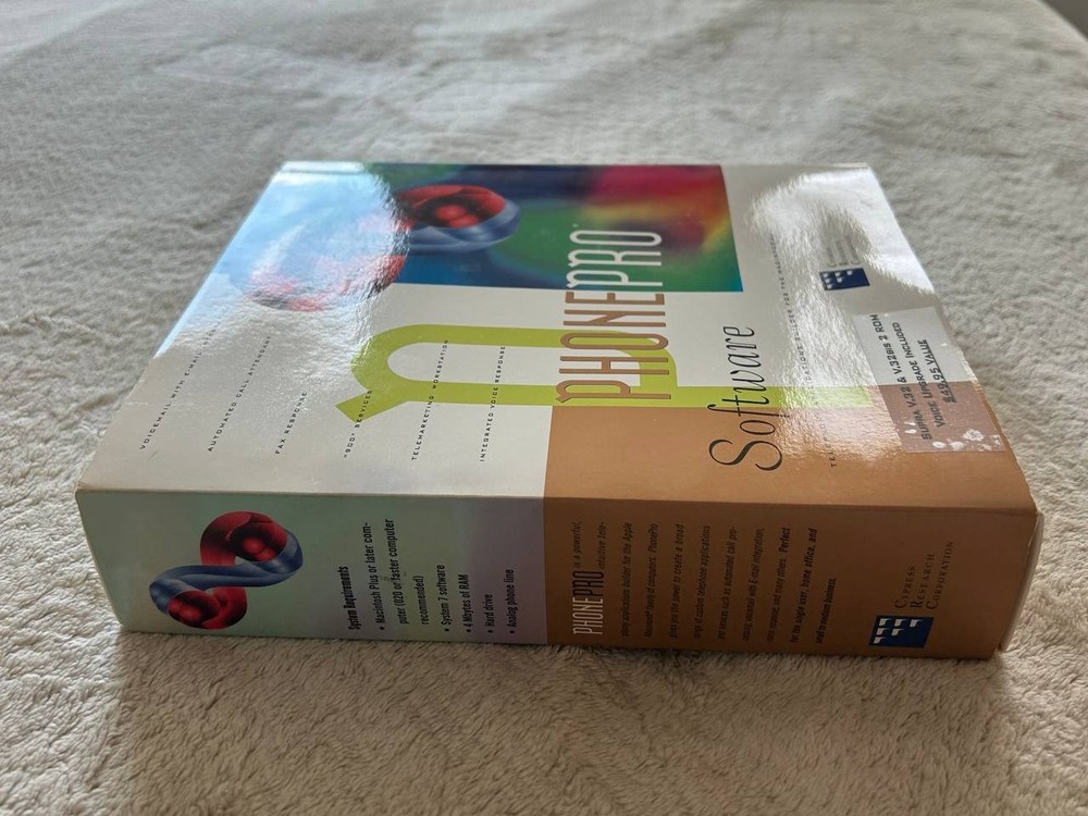 PhonePro V.32 Apple Macintosh software telephony Applications Builder for Mac