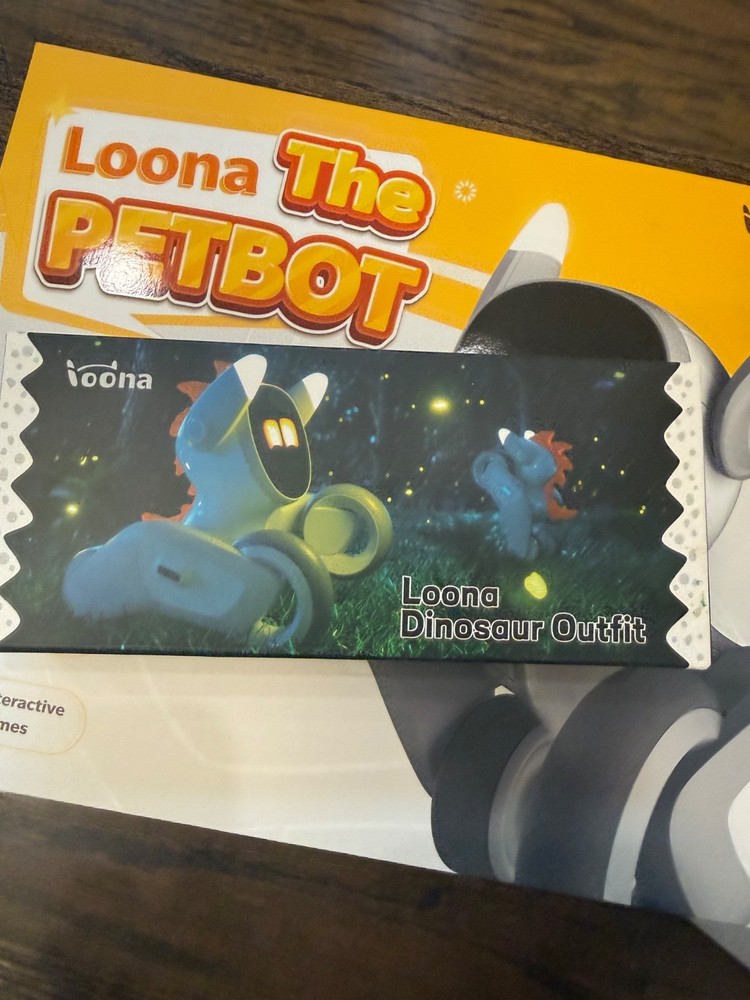 New in box- loona robot pet bot