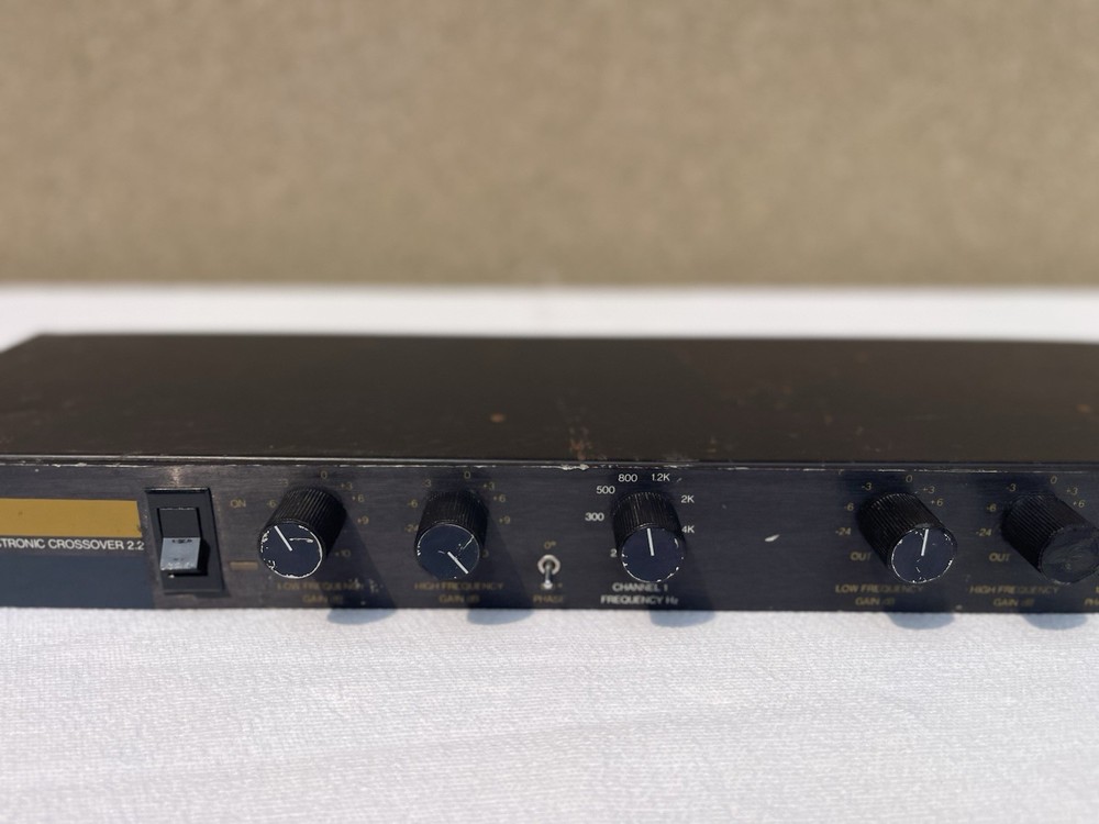 QSC Rack Mount X-2.2 Electronic Crossover - Audio Processor