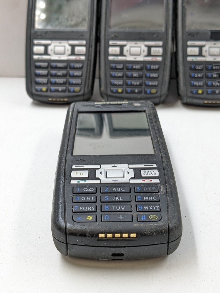 lot of 6 - Opticon H19 Mobile Computer Barcode Scanner - untested