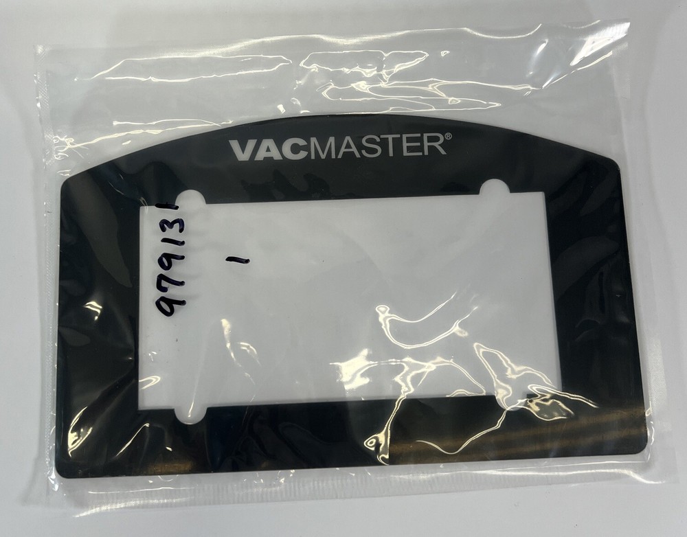 Vacmaster Commercial Vacuum Sealer Replacement Sticker Cover 979131