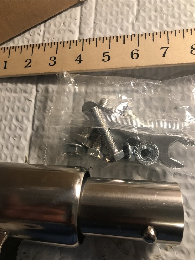 Bull Float Bracket 6 Hole Stainless Steel Adjustable