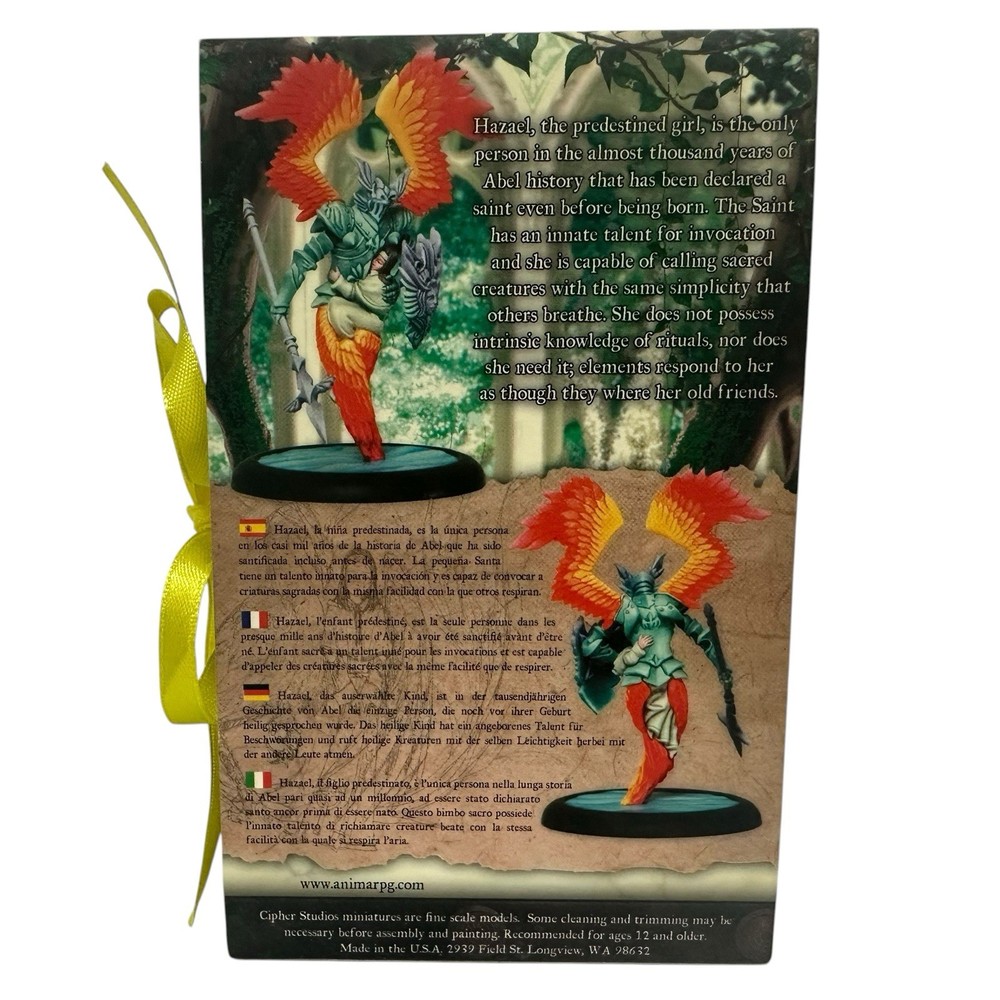 Cipher Studios Anima Tactics Light Saint Hazael New