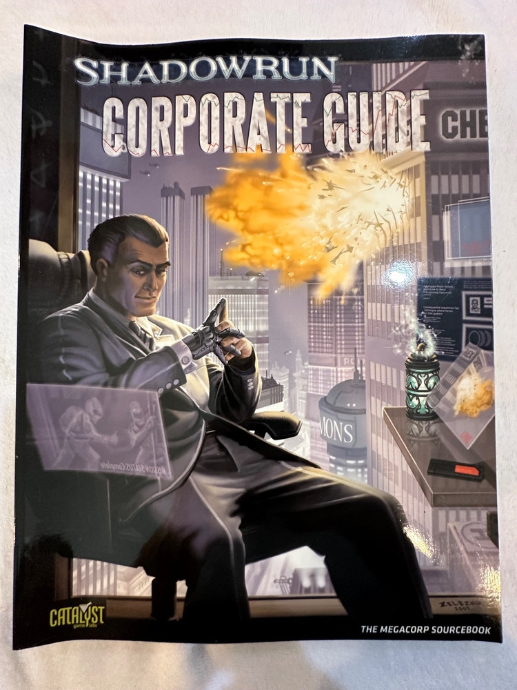 Shadowrun Corporate Guide Megacorp Sourcebook Paperback 26221