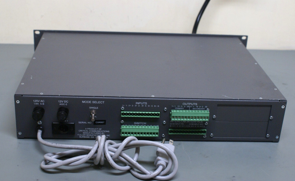 Integrator Series 1000 Field IFB System Rack Unit 2G
