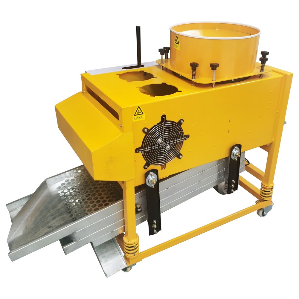 Auto Garlic Clove Separator Bulb Breaking Machine Seed Sorting & Dicing Peeler