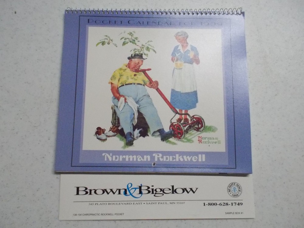 4 Vintage 1999 Calendars