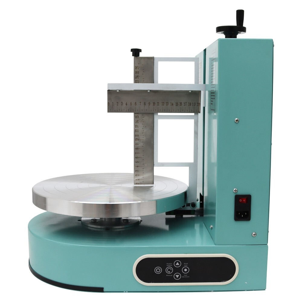 110V Automatic Cake Cream Spreading Coating Smearing Machine 4"-12" Cake Green