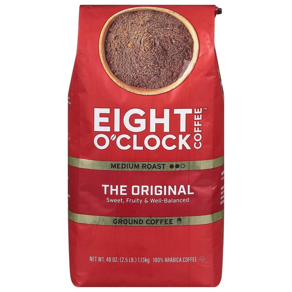 Eight O'Clock Ground Coffee The Original 40 Oz.
