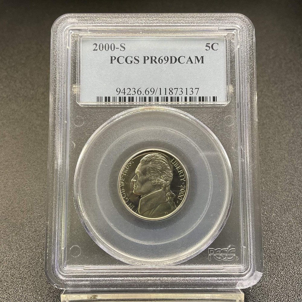 2000-S 5C PCGS PR69DCAM