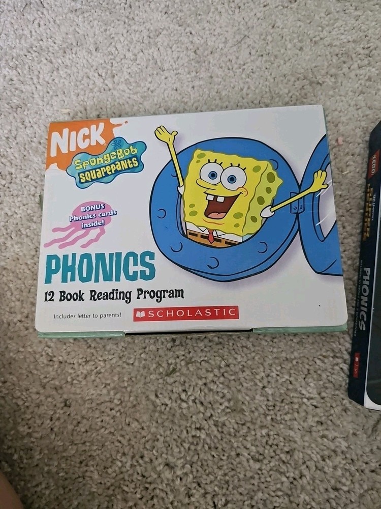 SpongeBob & Lego DC Phonics Reading Program-24 books