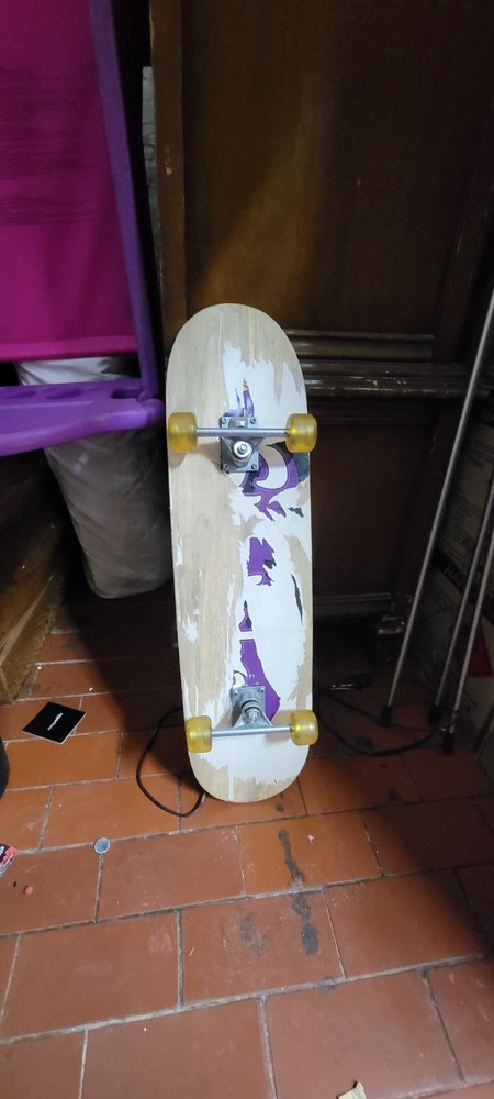 Vintage Worn Skateboard