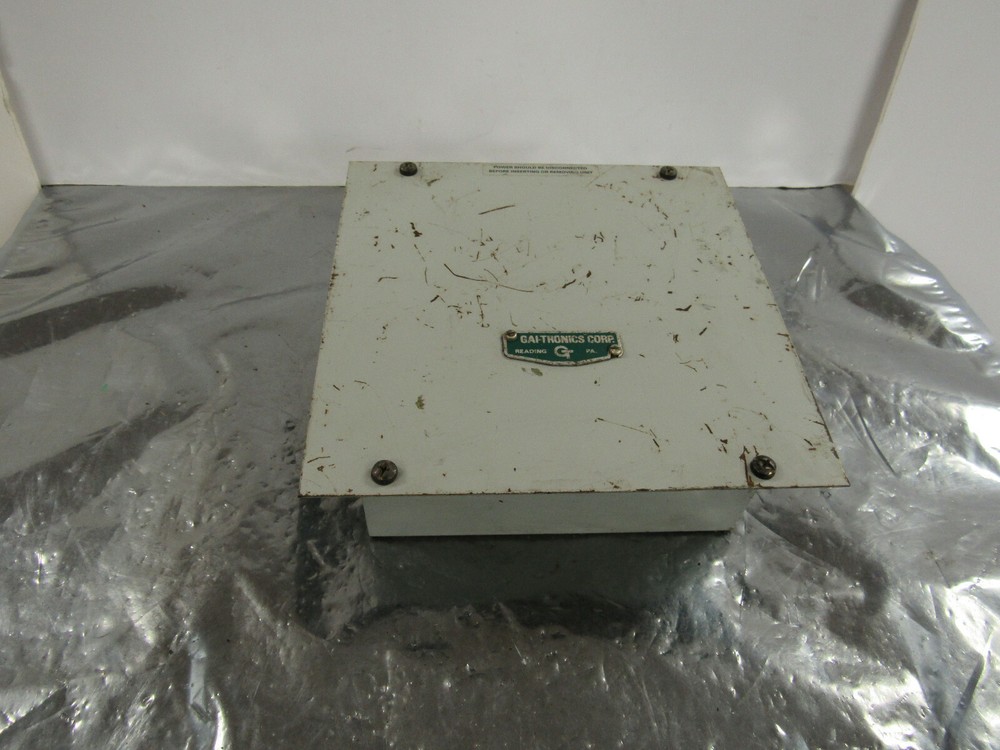 GAI-TRONICS 713-101 REMOTE HANDSET SPEAKER AMPLIFIER ***GOOD***