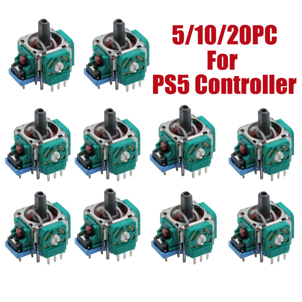 5/10/20Pcs Analog Stick Joystick Sensor Module Replacement For PS5 Controller US