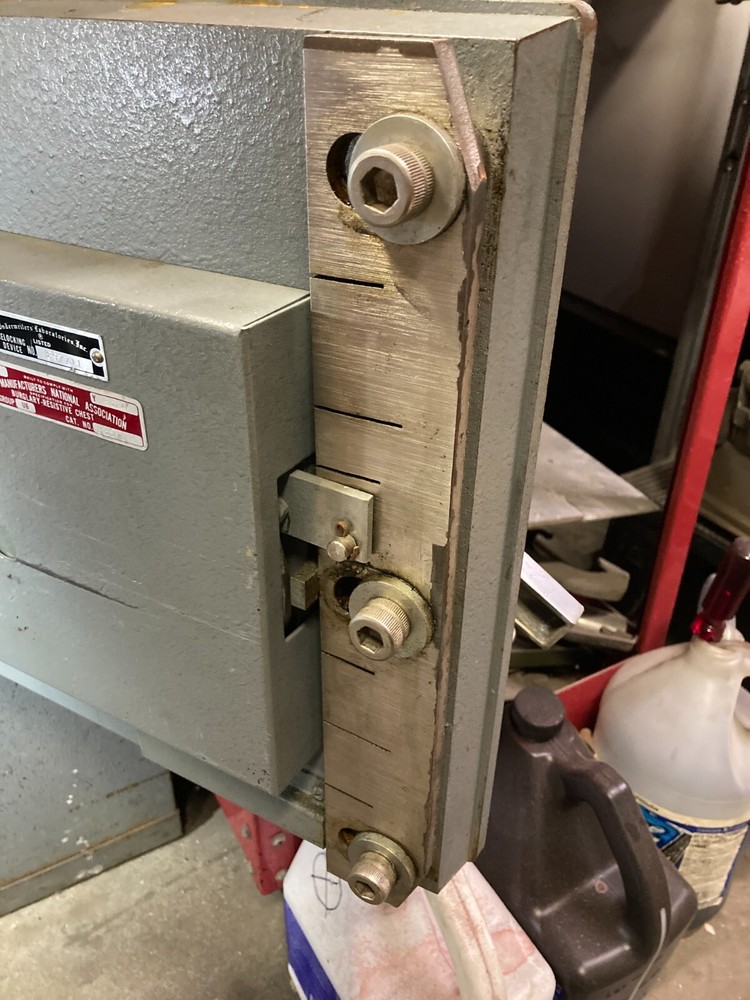 DIEBOLD COMBINATION SAFE...BURGLARY RESISTANT RATING, OPERABLE, REPLACEMENT DIAL