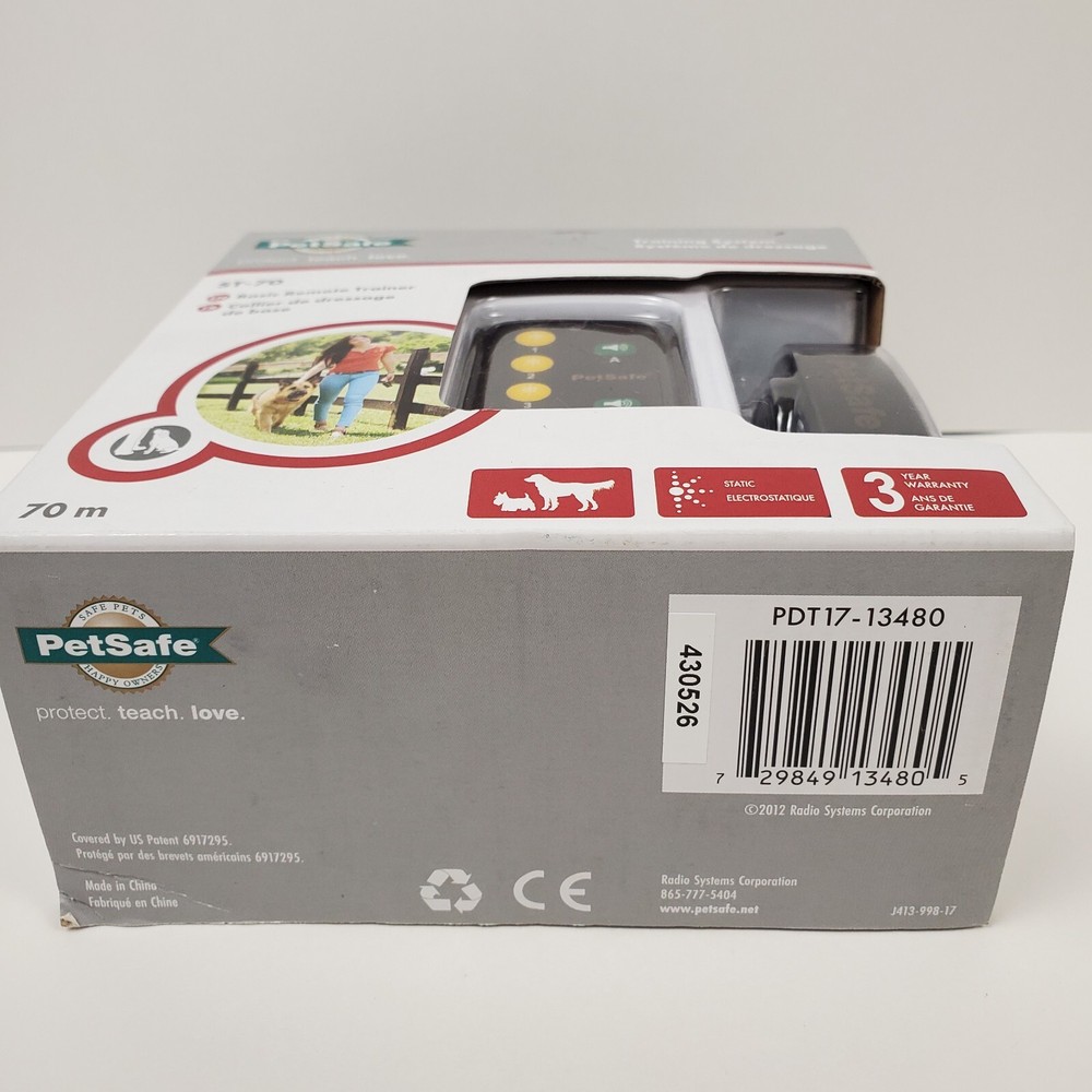 Petsafe Training System ST-70 Basic Remote Trainer 70 Meter Range Dog Collar NEW