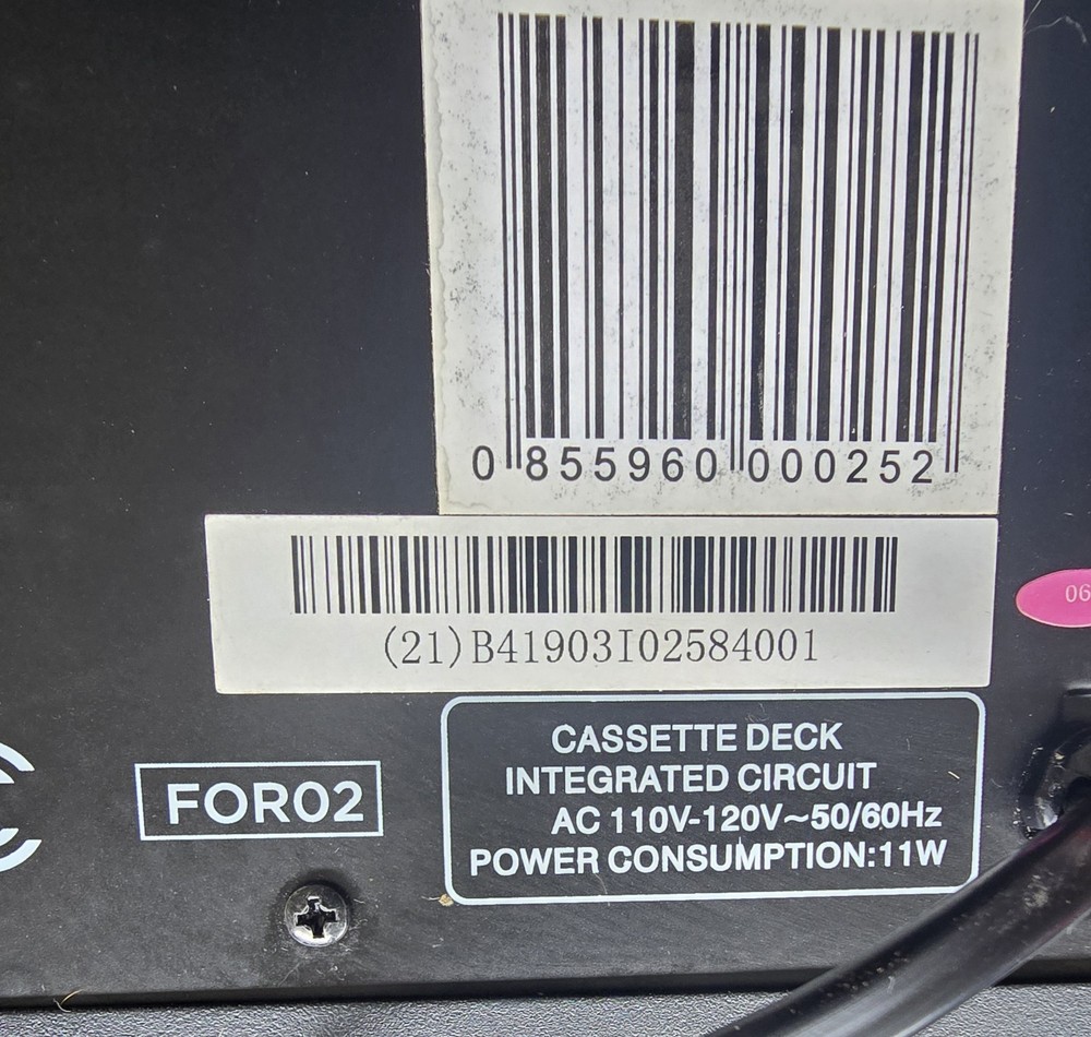 Ion Tape 2 PC USB Cassette Deck Archived USB Digital Minimal Use