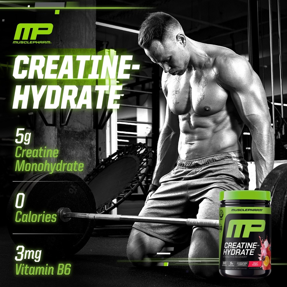 Muscle Pharm Creatine Monohydrate Hydration Complex - Fruit Punch 60 servings
