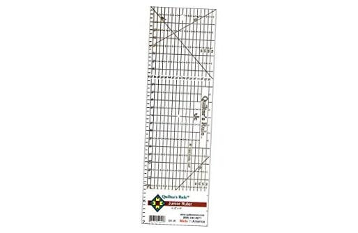 Quilter's Rule Junior Ruler 4.5x14" Black