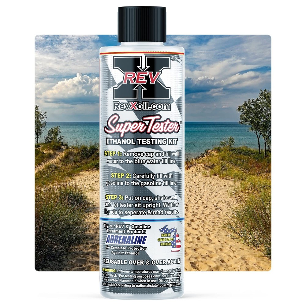 Rev X E85 Super Tester - Reusable Gasoline Ethanol Testing Kit