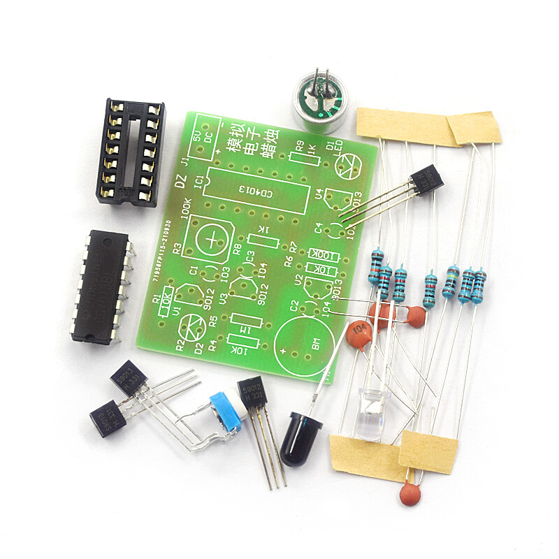Analog electronic candle making kit simulates analog electronic candle DIY