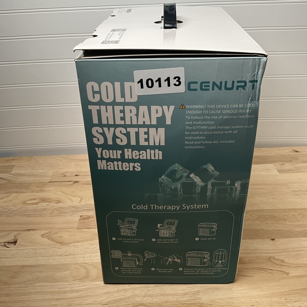 Cold Therapy Machine w/Programmable Timer, Ice Machine for Knee After Surgery...
