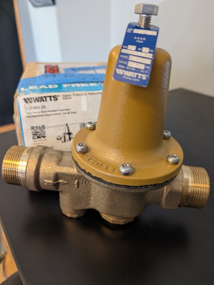 watts water pressure reducing valve 1 LF5M3-Z6